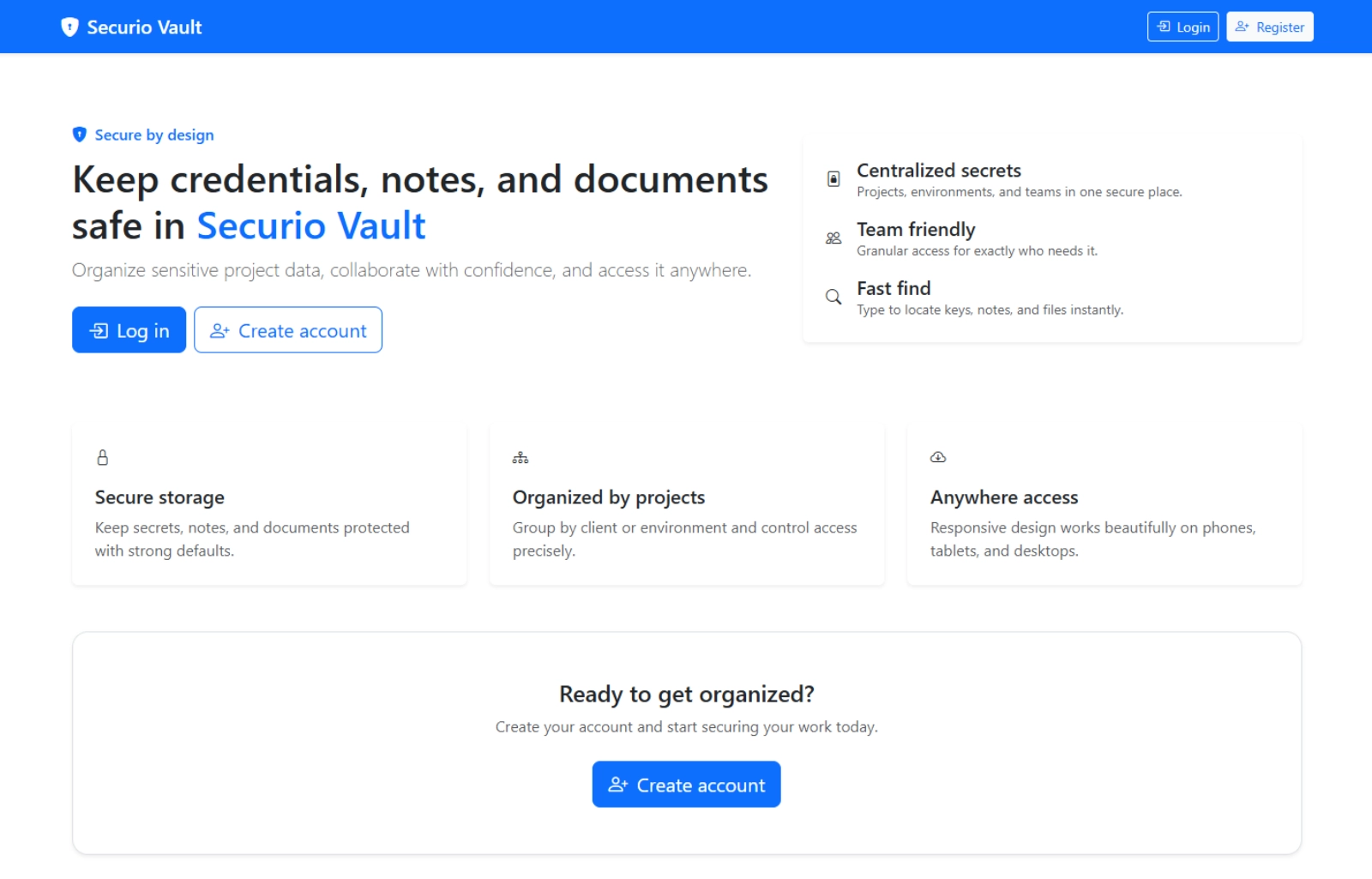 Enterprise-level responsive PHP website with MySQL and Cloudflare security