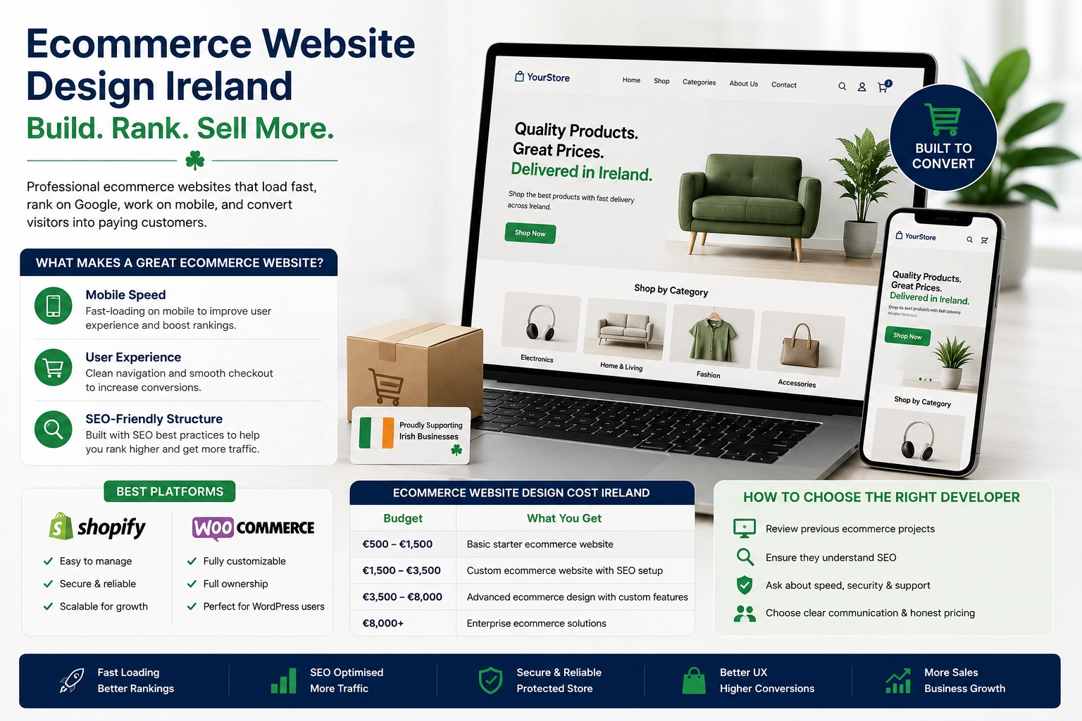 Ecommerce Website Design Ireland Ecommerce Website Design Ireland